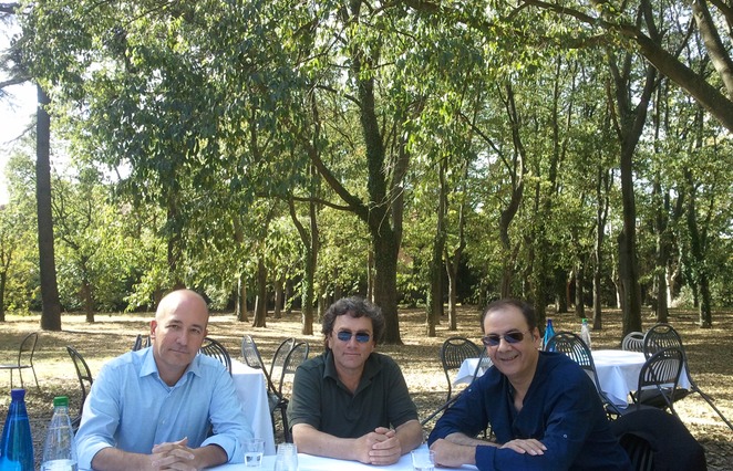 with Walter Zanetti (Italy) and David Tanenbaum (USA)