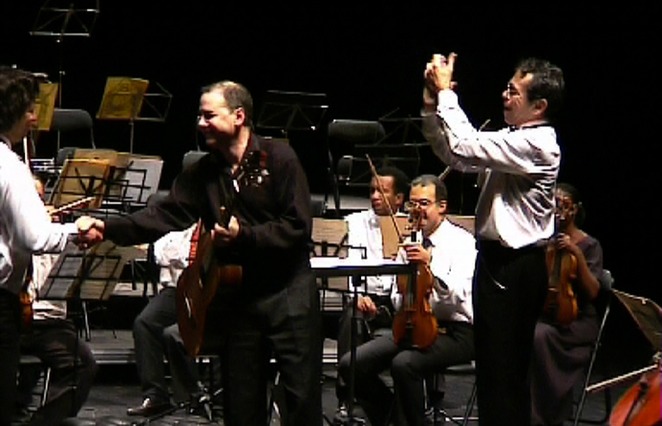 with Léo Brouwer (Cuba) and the National Symphony Orchestra of Cuba